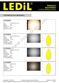 C12478_MIRELLA-50-W Datasheet Page 5