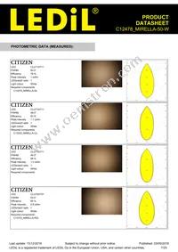 C12478_MIRELLA-50-W Datasheet Page 7