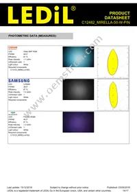 C12482_MIRELLA-50-W-PIN Datasheet Page 14