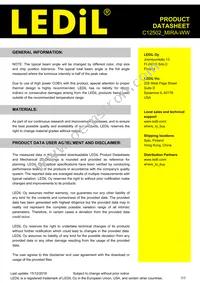 C12502_MIRA-WW Datasheet Page 7