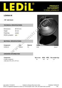 C12599_LENINA-W Datasheet Cover