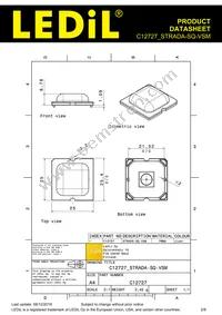 C12727_STRADA-SQ-VSM Datasheet Page 2