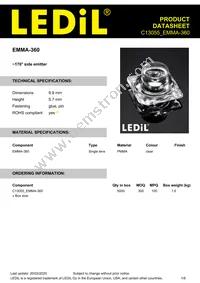 C13055_EMMA-360 Datasheet Cover