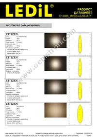 C13086_MIRELLA-50-M-PF Datasheet Page 10