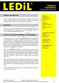 C13095_MELODY-3-M Datasheet Page 9
