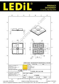 C13232_HB-2X2-WW Datasheet Page 2