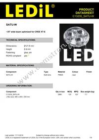 C13235_SATU-W Datasheet Cover