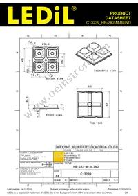 C13239_HB-2X2-M-BLIND Datasheet Page 2