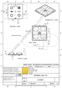C13301_STRADA-2X2-T3 Datasheet Cover