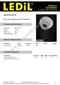 C13353_LEILA-R-CLIP16 Datasheet Cover