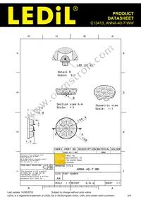 C13413_ANNA-40-7-WW Datasheet Page 2