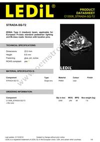 C13508_STRADA-SQ-T2 Datasheet Cover