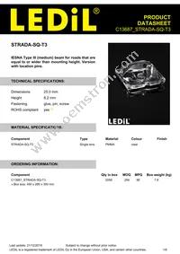 C13687_STRADA-SQ-T3 Datasheet Cover