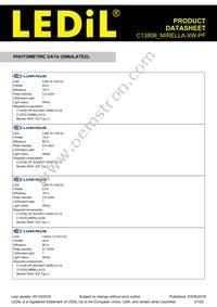 C13806_MIRELLA-XW-PF Datasheet Page 21