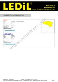 C14164_STRADA-2X2-ME-WIDE1 Datasheet Page 17