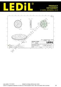 C14250_SANDRA-12-O Datasheet Page 2