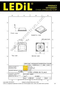 C14321_STRADA-SQ-T2-NP Datasheet Page 2