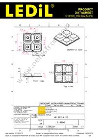 C14990_HB-2X2-M-PC Datasheet Page 2