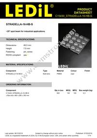 C15430_STRADELLA-16-HB-S Datasheet Cover