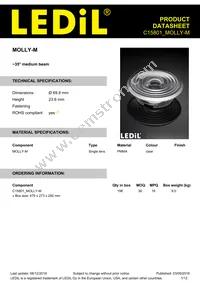 C15801_MOLLY-M Datasheet Cover