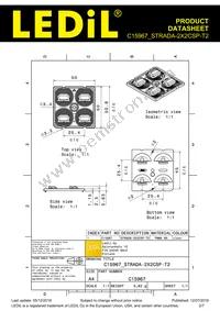 C15967_STRADA-2X2CSP-T2 Datasheet Page 2