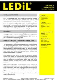 C16125_OLGA-W Datasheet Page 5