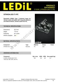 C16395_STRADA-2X2-T1-PC Datasheet Cover