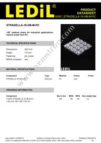C16597_STRADELLA-16-HB-M-PC Datasheet Cover