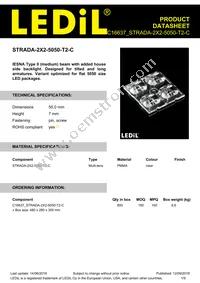 C16637_STRADA-2X2-5050-T2-C Datasheet Cover