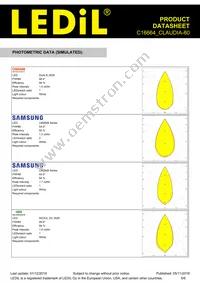 C16664_CLAUDIA-60 Datasheet Page 5