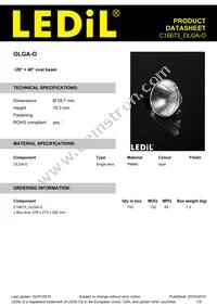 C16673_OLGA-O Datasheet Cover