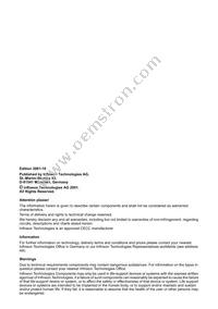 C167CSL16M3VCAFXUMA2 Datasheet Page 2