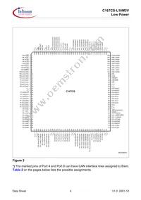 C167CSL16M3VCAFXUMA2 Datasheet Page 8