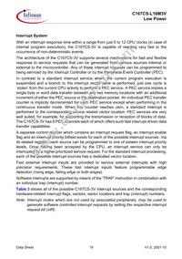 C167CSL16M3VCAFXUMA2 Datasheet Page 23