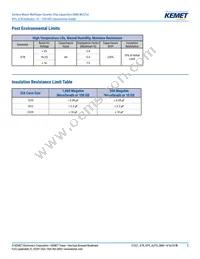 C1812C226M4R2CAUTO Datasheet Page 5