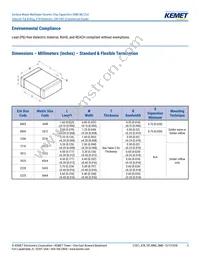 C1825C824JARACTU Datasheet Page 3