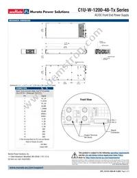 C1U-W-1200-48-TC2C Datasheet Page 5