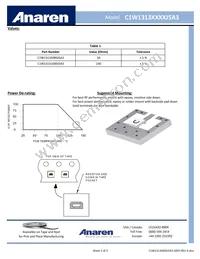 C1W131350R0J5A3 Datasheet Page 2