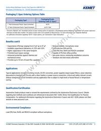 C2220C335K1R1CAUTO Datasheet Page 2