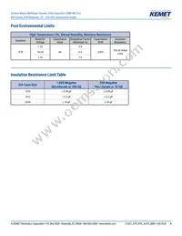 C2220C336M4R2CAUTO Datasheet Page 5