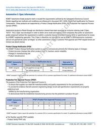 C2220C476M8N2CAUTO Datasheet Page 3