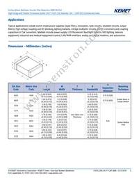 C2225X102JZGACTU Datasheet Page 3