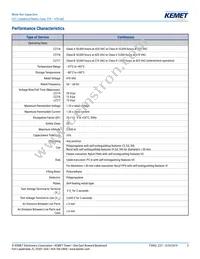 C276CC35200AA0J Datasheet Page 3