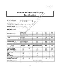 C28-0605 Datasheet Page 2