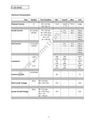 C28-0605 Datasheet Page 3