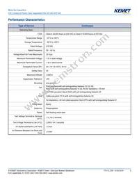 C284ACR4300AL0J Datasheet Page 3