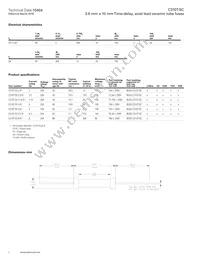 C310T-SC-3-15-R-TR1 Datasheet Page 2