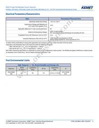 C315C102J3H5TA91707301 Datasheet Page 6