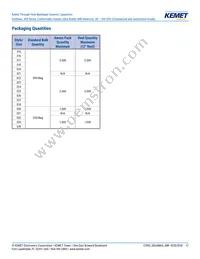 C315C102J3H5TA91707301 Datasheet Page 17