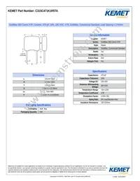 C315C471K1R5TA Datasheet Cover